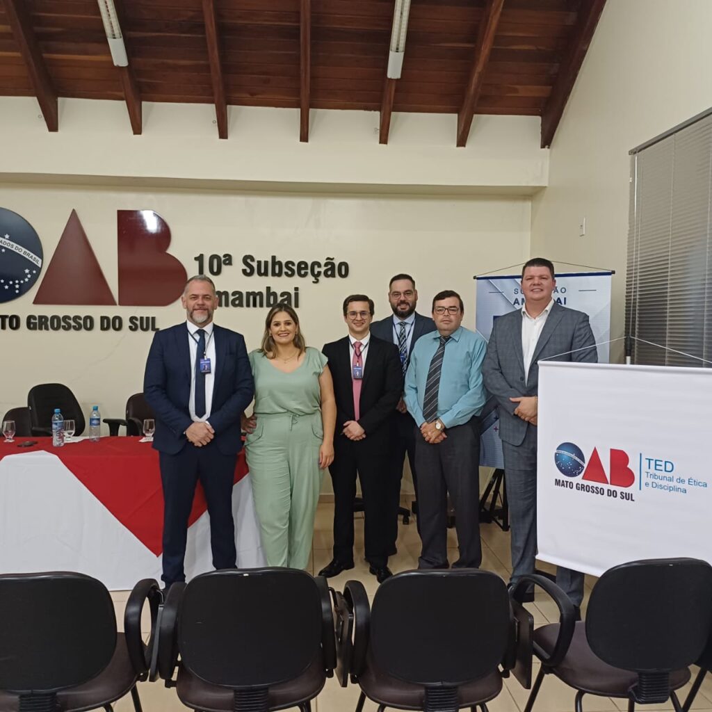 Palestra na 10ª Subseção de Amambai aborda ética na advocacia Palestra na 10ª Subseção de Amambai aborda ética na advocacia