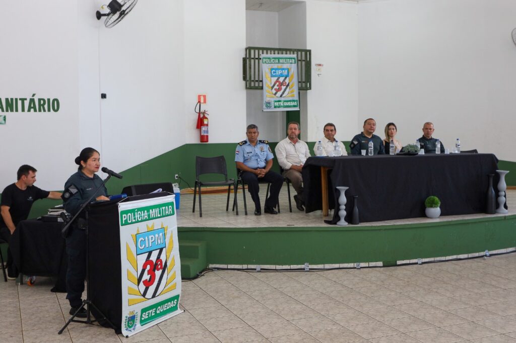 Polícia Militar realiza solenidade de troca de comando do Pelotão de Sete Quedas