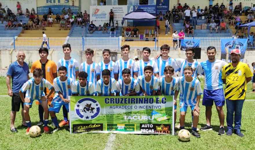 Equipe de Tacuru é campeã do “Amadorzinho” de futebol de base em Dourados
