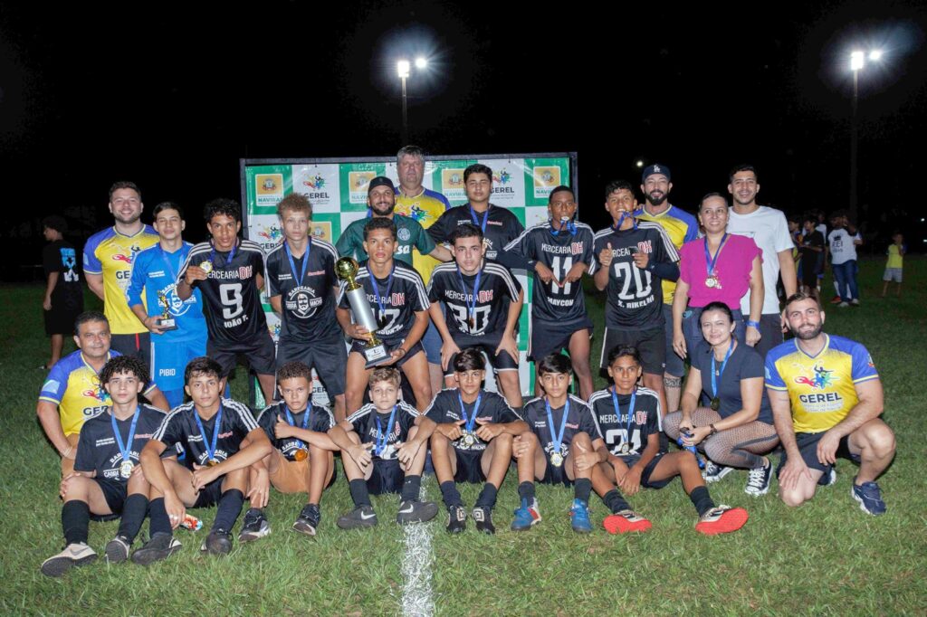 Prefeitura de Naviraí, por meio da GEREL, concluiu a 3ª Copa Carneirinho de Futebol Suíço