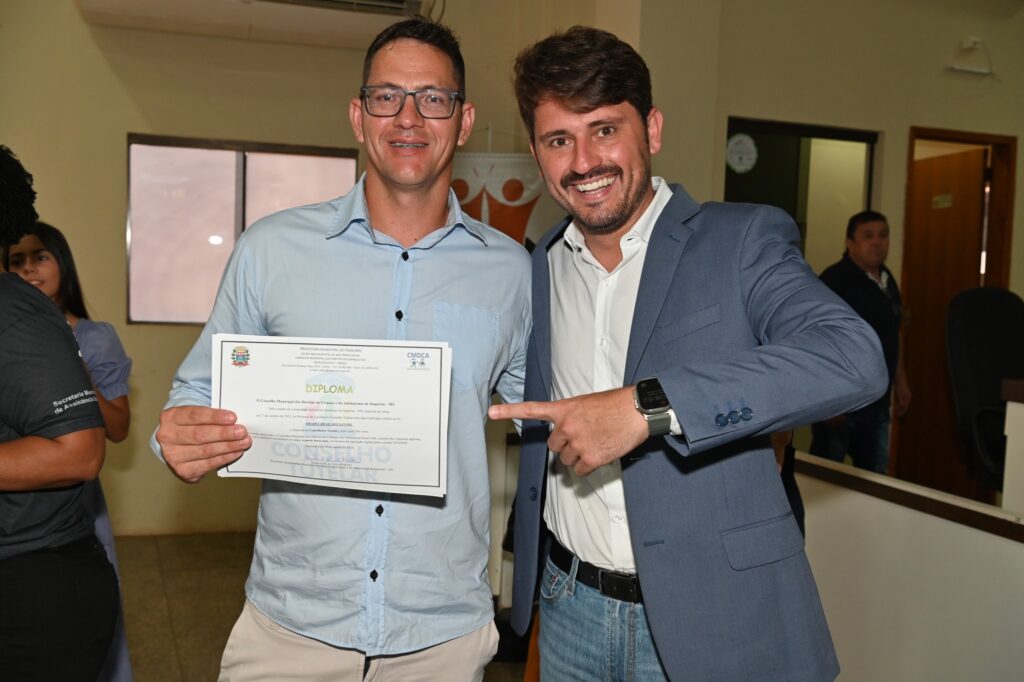 Prefeitura de Itaquiraí empossa novos conselheiros tutelares e diploma suplentes Prefeitura de Itaquiraí empossa novos conselheiros tutelares e diploma suplentes