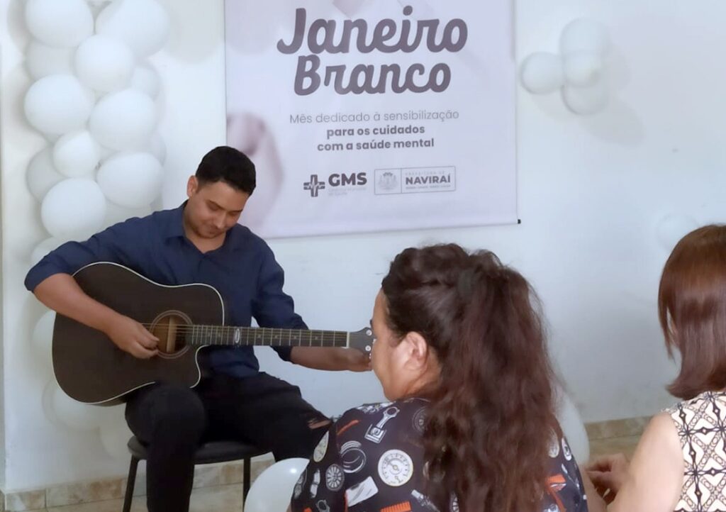 Prefeitura de Naviraí promove ação sobre o Janeiro Branco e reforça importância dos cuidados com a saúde mental Prefeitura de Naviraí promove ação sobre o Janeiro Branco e reforça importância dos cuidados com a saúde mental