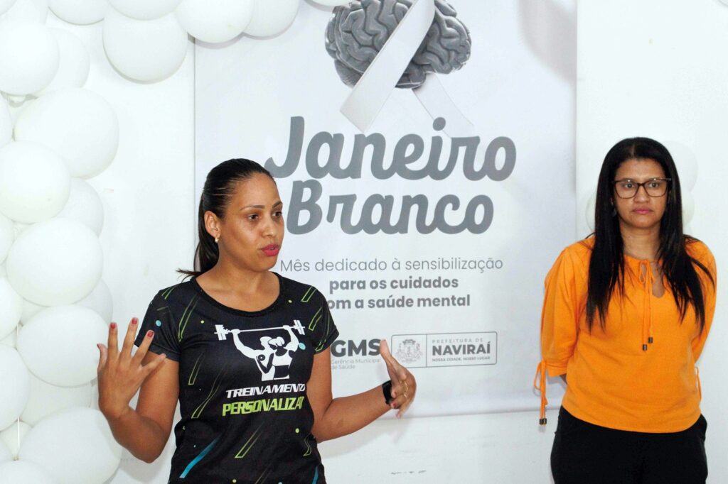 Prefeitura de Naviraí promove ação sobre o Janeiro Branco e reforça importância dos cuidados com a saúde mental Prefeitura de Naviraí promove ação sobre o Janeiro Branco e reforça importância dos cuidados com a saúde mental