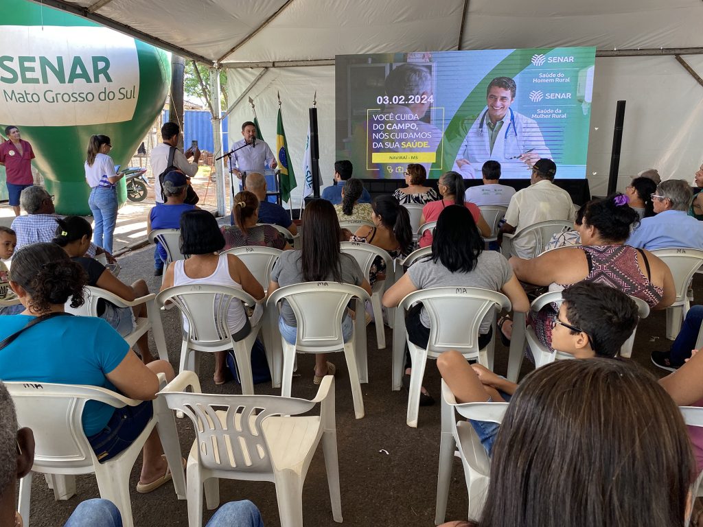 Parceria da Prefeitura de Naviraí com Senar-MS e Sindicato Rural levou atendimentos de Saúde a 290 pessoas