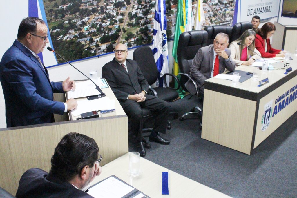 Câmara de Vereadores abriu ano legislativo de 2024 nessa segunda-feira em Amambai Câmara de Vereadores abriu ano legislativo de 2024 nessa segunda-feira em Amambai