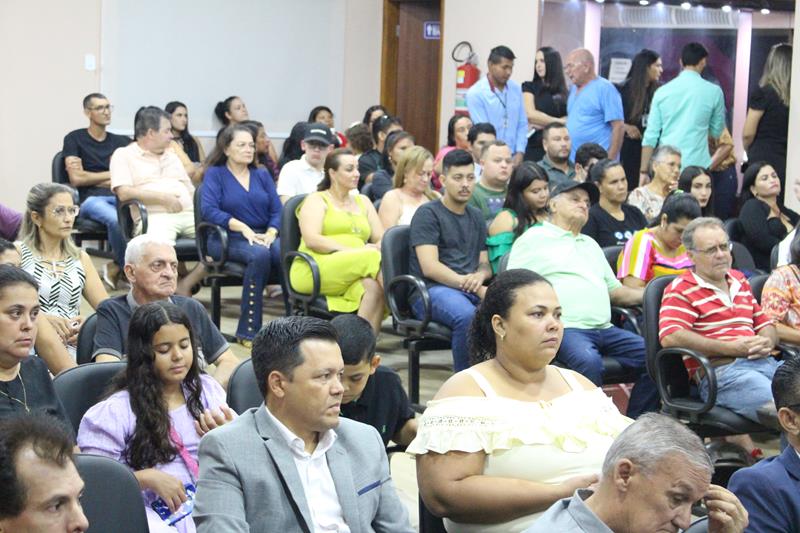 Sessão solene de abertura do Ano Legislativo 2024 na Câmara Municipal de Coronel Sapucaia