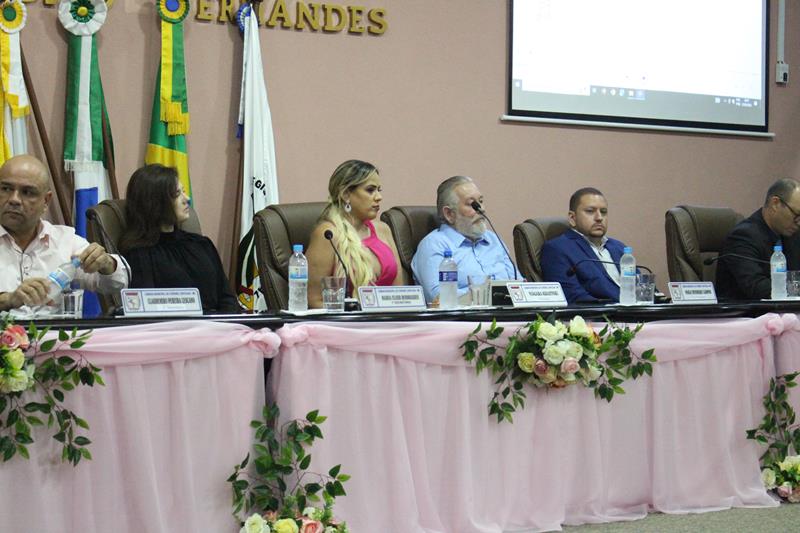 Sessão solene de abertura do Ano Legislativo 2024 na Câmara Municipal de Coronel Sapucaia