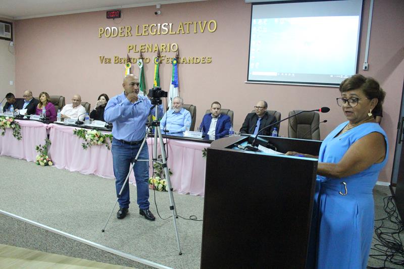 Sessão solene de abertura do Ano Legislativo 2024 na Câmara Municipal de Coronel Sapucaia