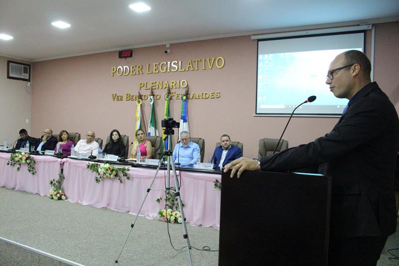 Sessão solene de abertura do Ano Legislativo 2024 na Câmara Municipal de Coronel Sapucaia