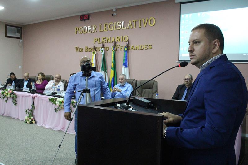 Sessão solene de abertura do Ano Legislativo 2024 na Câmara Municipal de Coronel Sapucaia