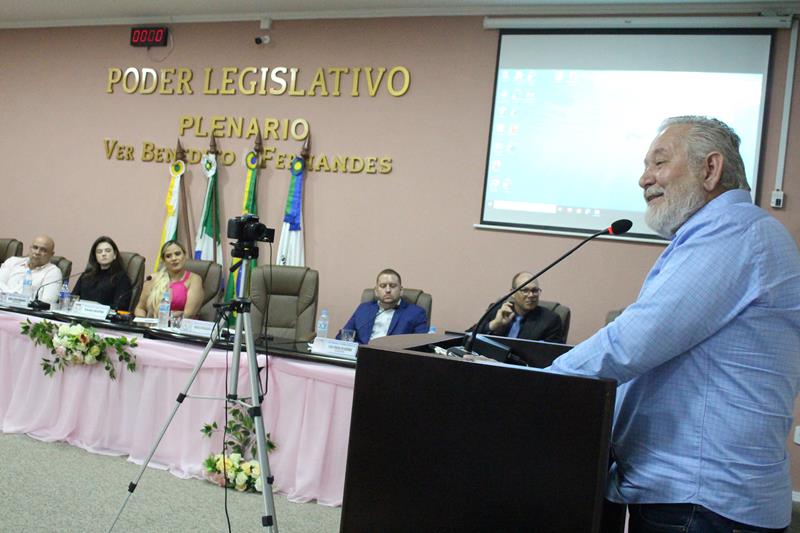 Sessão solene de abertura do Ano Legislativo 2024 na Câmara Municipal de Coronel Sapucaia