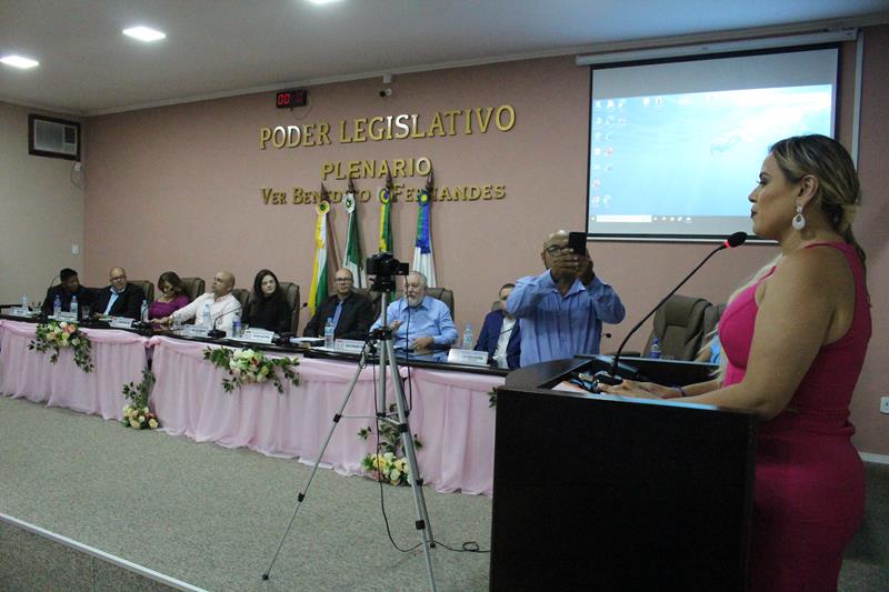 Sessão solene de abertura do Ano Legislativo 2024 na Câmara Municipal de Coronel Sapucaia