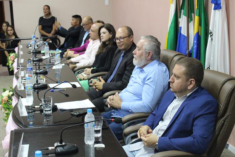 Sessão solene de abertura do Ano Legislativo 2024 na Câmara Municipal de Coronel Sapucaia