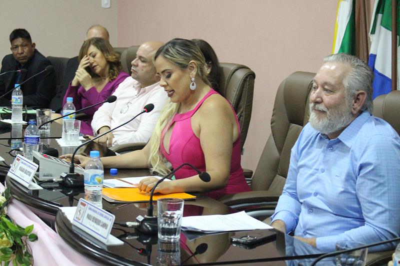 Sessão solene de abertura do Ano Legislativo 2024 na Câmara Municipal de Coronel Sapucaia