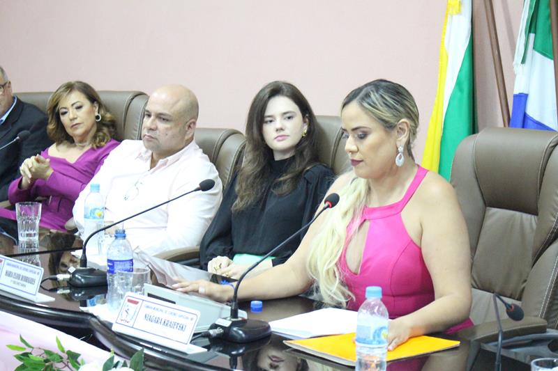 Sessão solene de abertura do Ano Legislativo 2024 na Câmara Municipal de Coronel Sapucaia