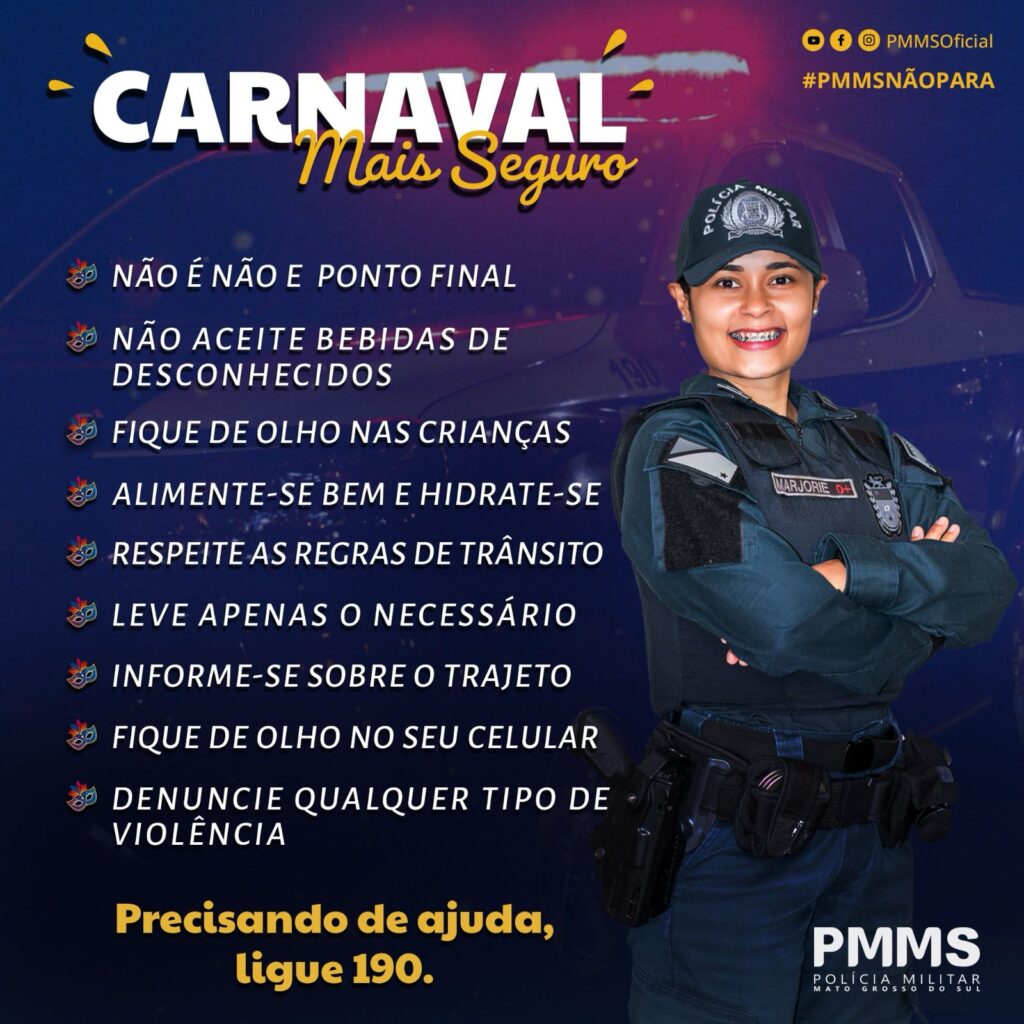 3ª CIPM inicia Operação Carnaval 2024 em sua área de atuação