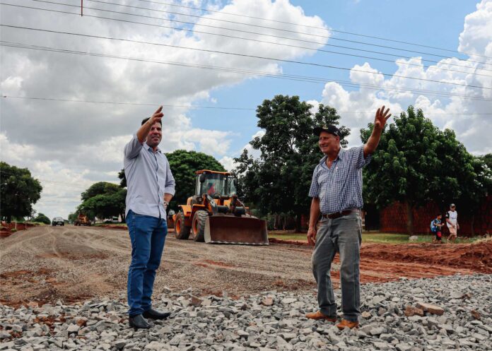 Caarapó Vistoria Obras Campo Dourado