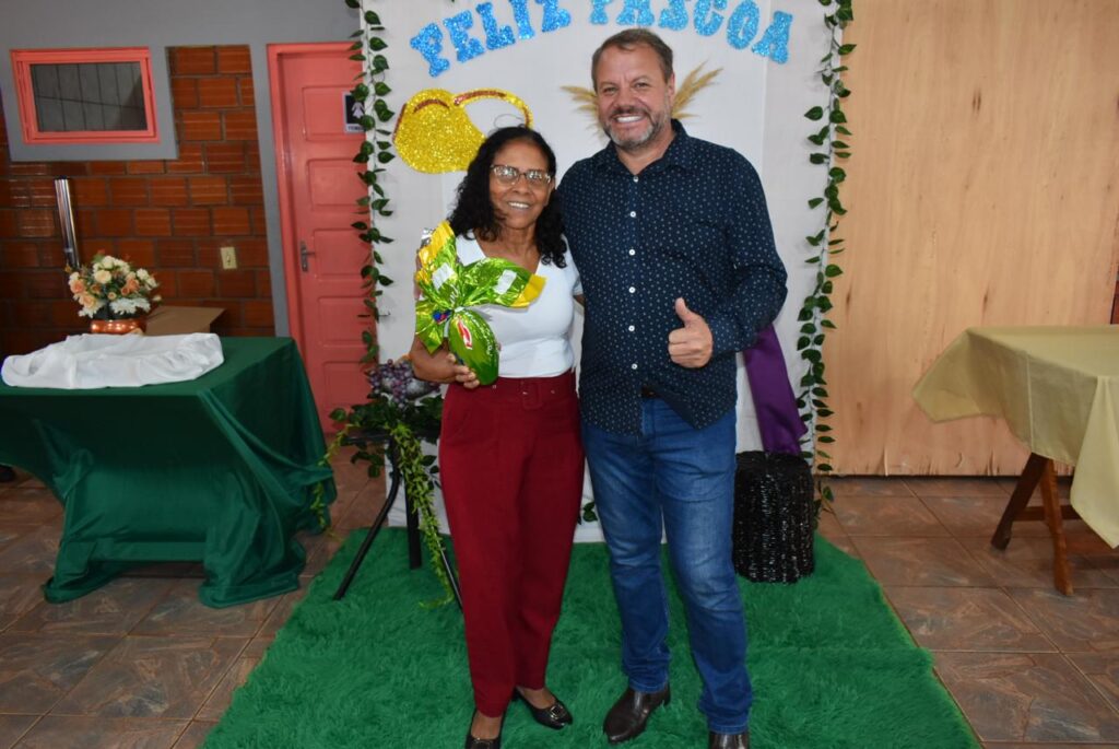 Prefeitura realizou celebração de Páscoa com o grupo da melhor idade em Paranhos Prefeitura realizou celebração de Páscoa com o grupo da melhor idade em Paranhos