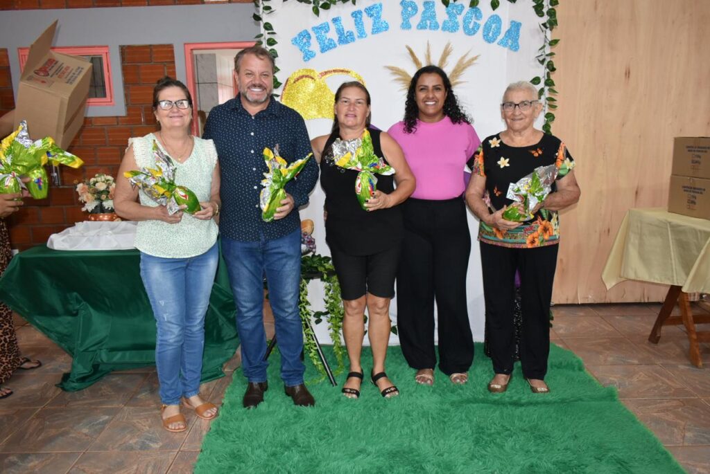 Prefeitura realizou celebração de Páscoa com o grupo da melhor idade em Paranhos Prefeitura realizou celebração de Páscoa com o grupo da melhor idade em Paranhos
