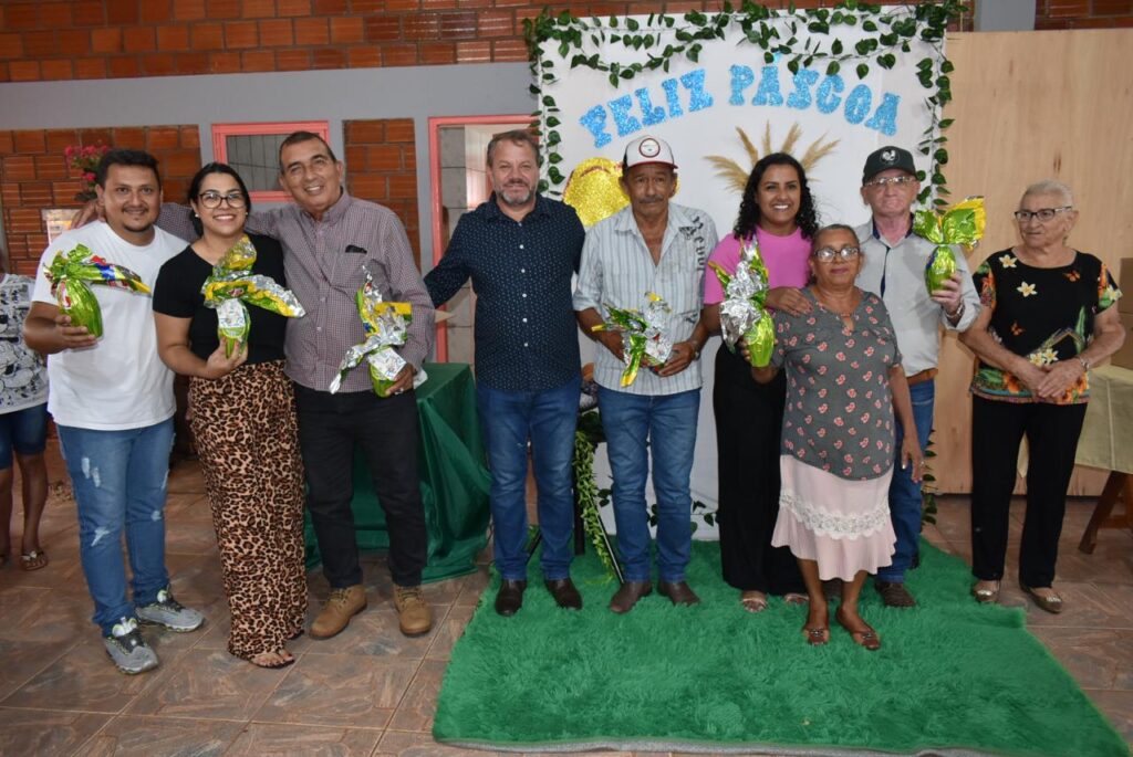 Prefeitura realizou celebração de Páscoa com o grupo da melhor idade em Paranhos Prefeitura realizou celebração de Páscoa com o grupo da melhor idade em Paranhos