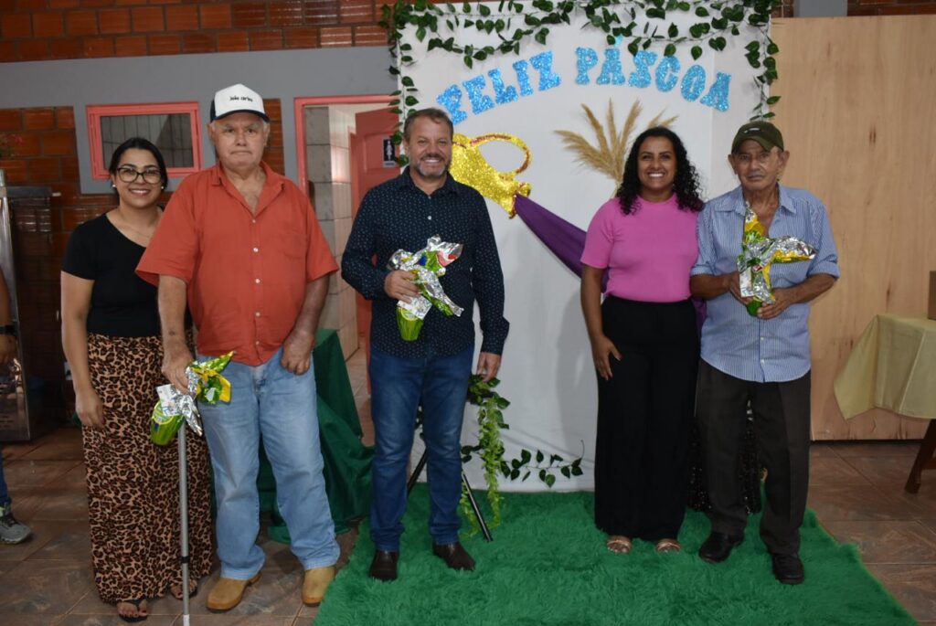 Prefeitura realizou celebração de Páscoa com o grupo da melhor idade em Paranhos Prefeitura realizou celebração de Páscoa com o grupo da melhor idade em Paranhos