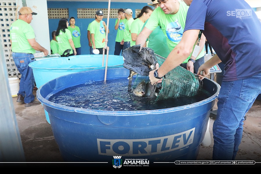 Prefeitura de Amambai e Associação de Piscicultores realizam abertura da 21ª Feira do Peixe Vivo