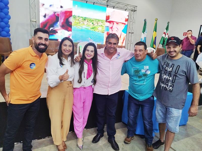 Com a presença de Reinaldo Azambuja PSDB promove ato de filiação em Aral Moreira Com a presença de Reinaldo Azambuja PSDB promove ato de filiação em Aral Moreira