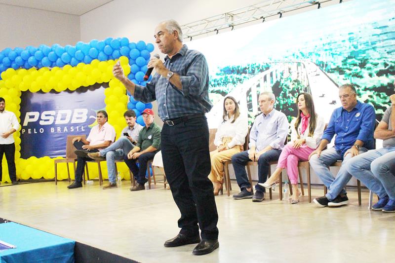 Ato de filiação do PSDB em Aral Moreira