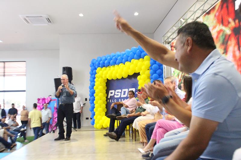 Ato de filiação do PSDB em Aral Moreira