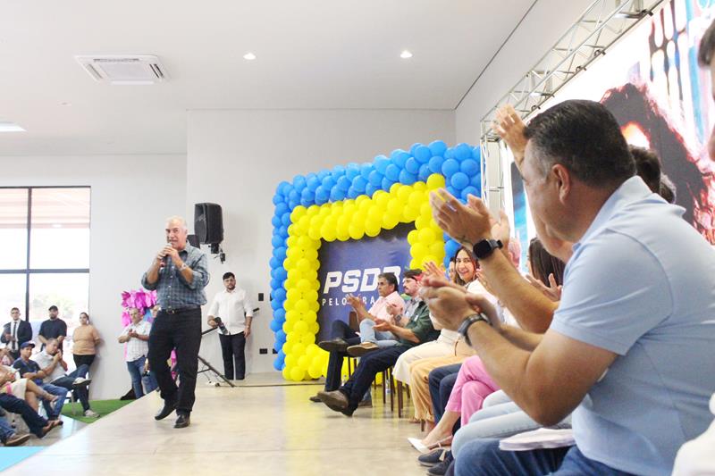 Ato de filiação do PSDB em Aral Moreira