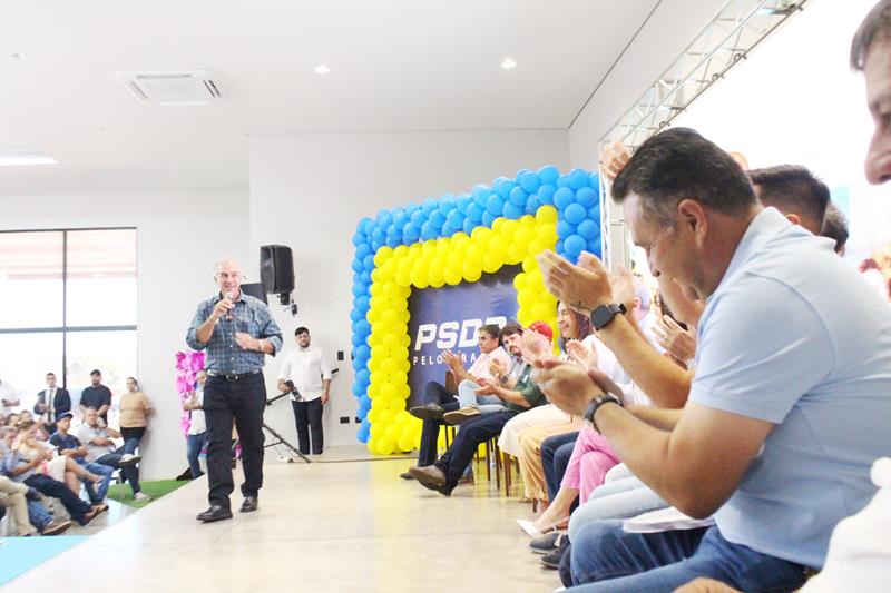 Ato de filiação do PSDB em Aral Moreira