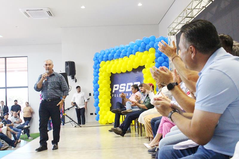 Ato de filiação do PSDB em Aral Moreira