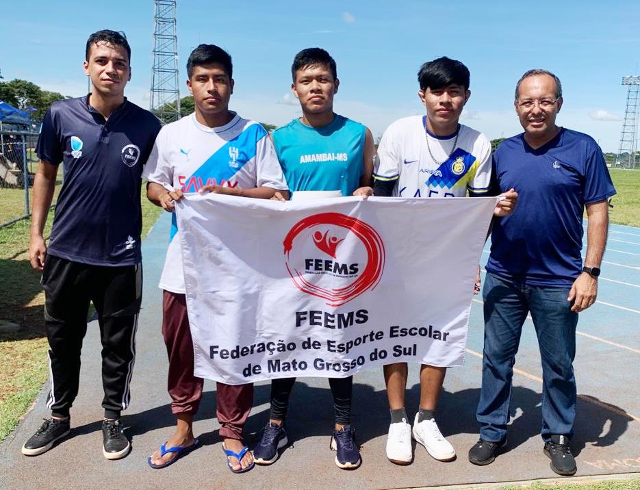 Atletas de Amambai garantem vaga para representar o MS em competição nacional de atletismo Atletas de Amambai garantem vaga para representar o MS em competição nacional de atletismo