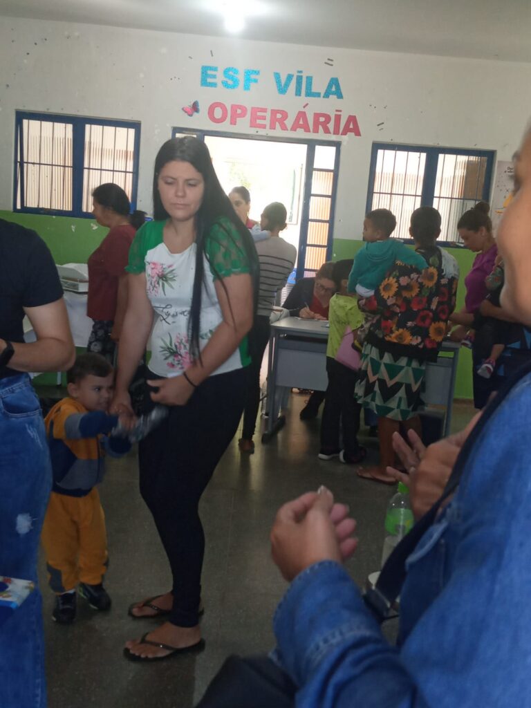 Em Iguatemi, beneficiários do Bolsa Família passam por avaliação no Posto de Saúde da Vila Operária Em Iguatemi, beneficiários do Bolsa Família passam por avaliação no Posto de Saúde da Vila Operária