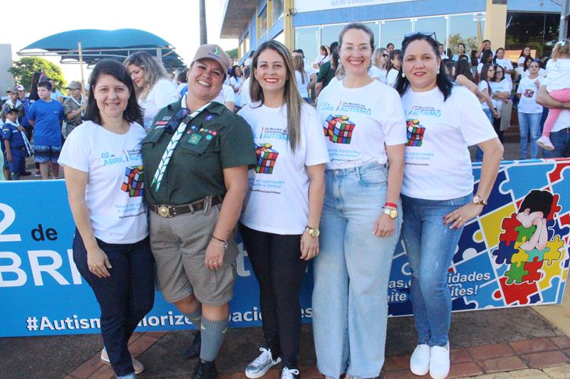 2ª Caminhada em alusão ao Dia Mundial da Conscientização do Autismo aconteceu nesse sábado, dia 20 em Amambai