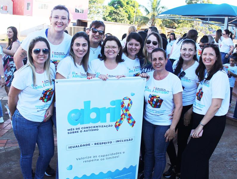 2ª Caminhada em alusão ao Dia Mundial da Conscientização do Autismo aconteceu nesse sábado, dia 20 em Amambai