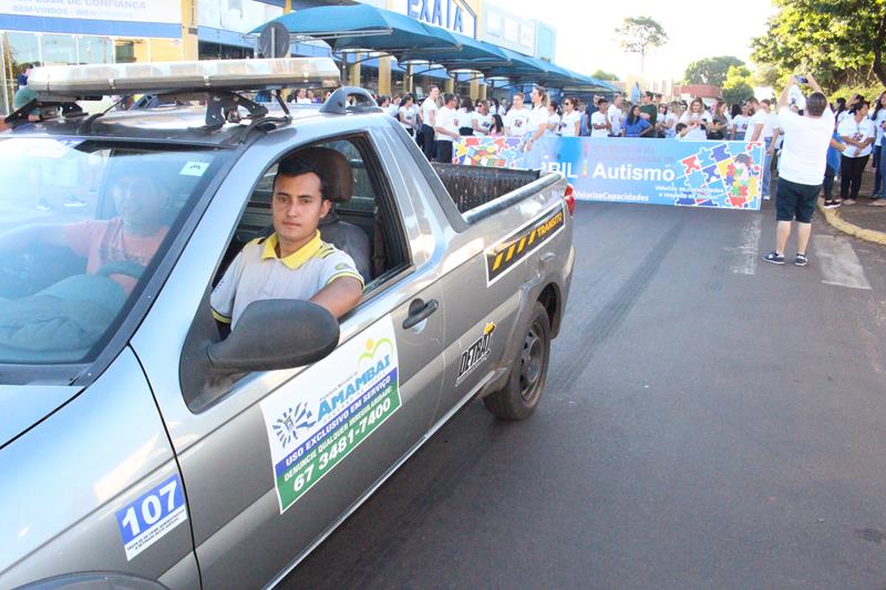 2ª Caminhada em alusão ao Dia Mundial da Conscientização do Autismo aconteceu nesse sábado, dia 20 em Amambai