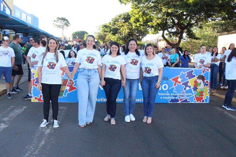 2ª Caminhada em alusão ao Dia Mundial da Conscientização do Autismo aconteceu nesse sábado, dia 20 em Amambai