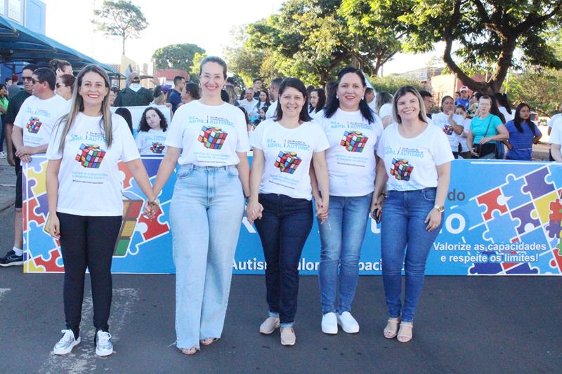 2ª Caminhada em alusão ao Dia Mundial da Conscientização do Autismo aconteceu nesse sábado, dia 20 em Amambai