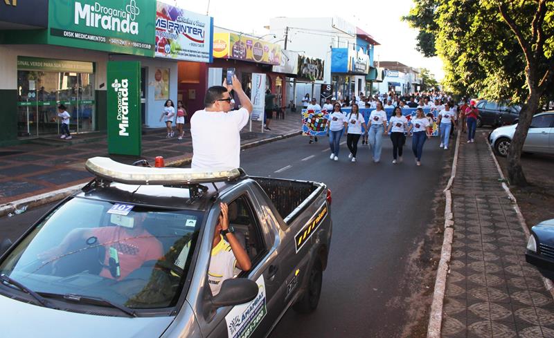 2ª Caminhada em alusão ao Dia Mundial da Conscientização do Autismo aconteceu nesse sábado, dia 20 em Amambai