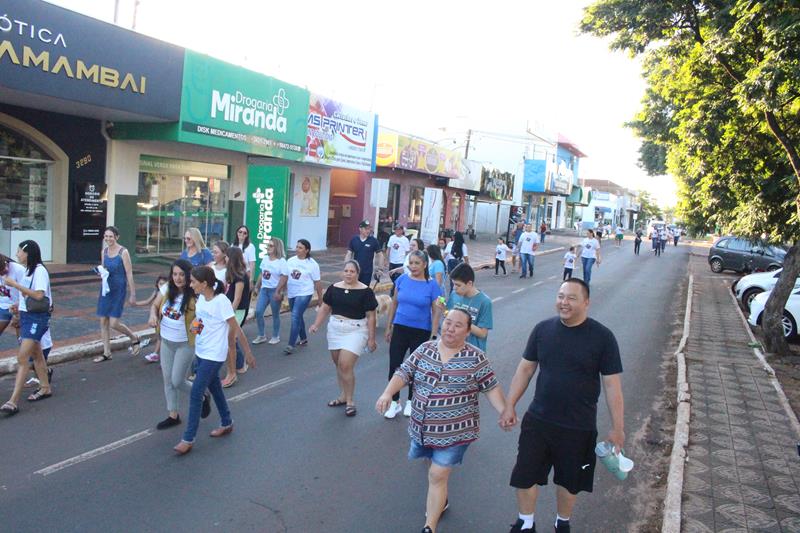 2ª Caminhada em alusão ao Dia Mundial da Conscientização do Autismo aconteceu nesse sábado, dia 20 em Amambai