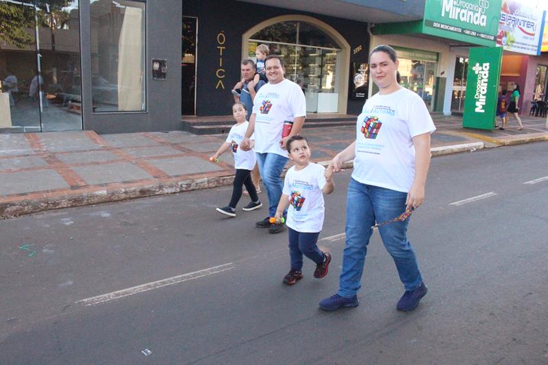 2ª Caminhada em alusão ao Dia Mundial da Conscientização do Autismo aconteceu nesse sábado, dia 20 em Amambai