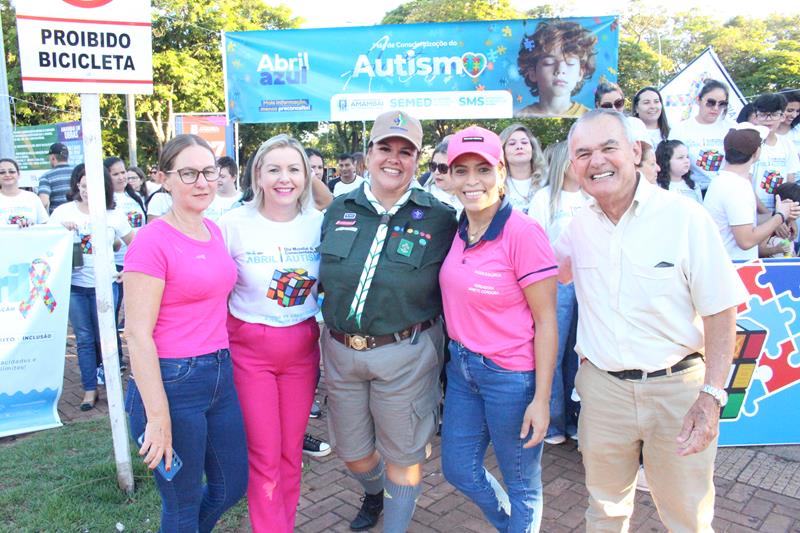 2ª Caminhada em alusão ao Dia Mundial da Conscientização do Autismo aconteceu nesse sábado, dia 20 em Amambai