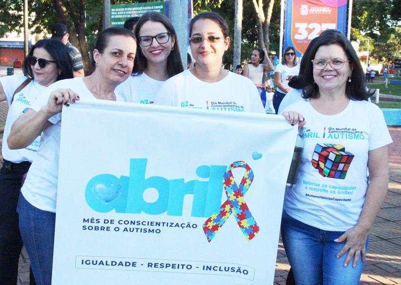 2ª Caminhada em alusão ao Dia Mundial da Conscientização do Autismo aconteceu nesse sábado, dia 20 em Amambai