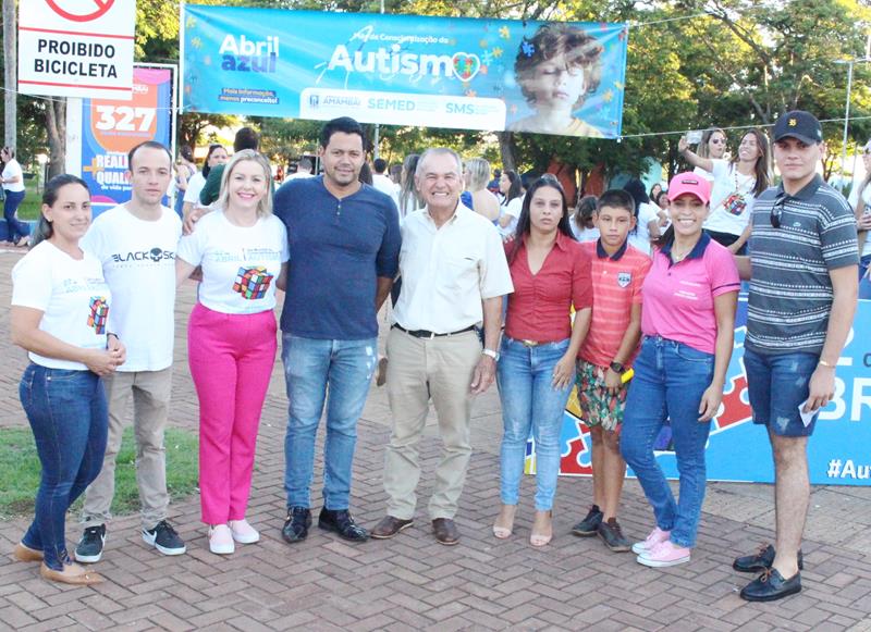 2ª Caminhada em alusão ao Dia Mundial da Conscientização do Autismo foi sucesso nesse sábado em Amambai