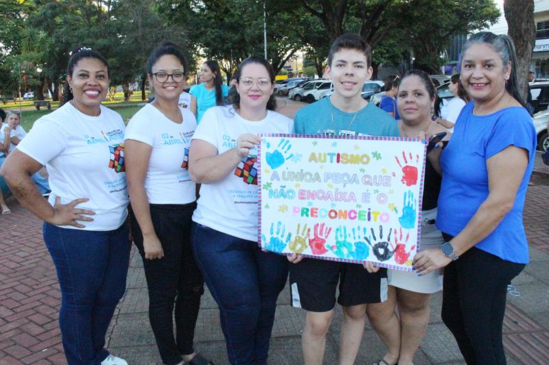 2ª Caminhada em alusão ao Dia Mundial da Conscientização do Autismo aconteceu nesse sábado, dia 20 em Amambai