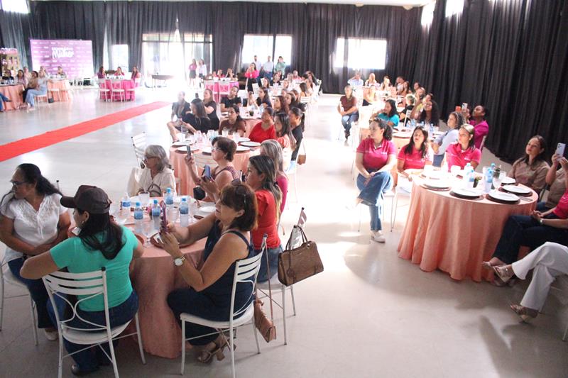 Seminário da Mulher promovido pela C. Vale- Palestra “O Poder de Acreditar que Você Pode”, com Veridiana Cavalheri