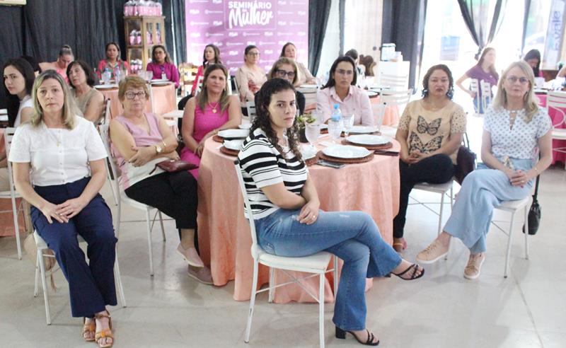 Seminário da Mulher promovido pela C. Vale- Palestra “O Poder de Acreditar que Você Pode”, com Veridiana Cavalheri