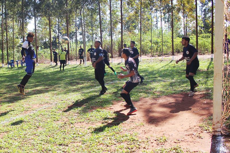 Aberturas do 1ª Campeonato Rural Sonho Meu de Futebol Suíço no Loteamento Querência em Amambai