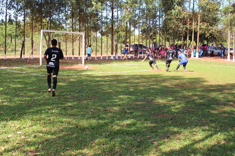 Aberturas do 1ª Campeonato Rural Sonho Meu de Futebol Suíço no Loteamento Querência em Amambai